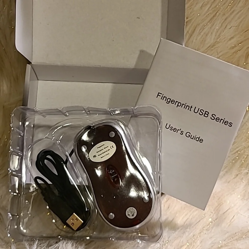 Supreme Technology Fingerprint Security Mouse
